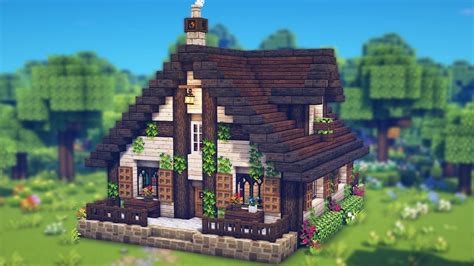 Aesthetic Minecraft | Cozy House Aesthetic Build [Relaxing Build ...