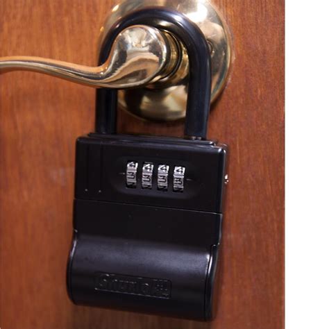 Shurlok Locking Key Storage Box with Door Knob Loop