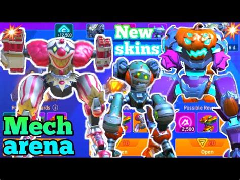 Mech arena new awesome skins 😍😍😍,Mech arena - YouTube