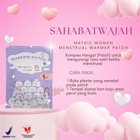 Jual MENSTRUAL WARMER PATCH / PAD TERAPI NYERI HAID / PEREDA KRAM PERUT SAAT MENSTRUASI / PAIN ...