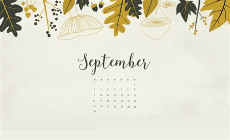 September 2018 Calendar Wallpapers | Calendar wallpaper, September wallpaper, September calendar