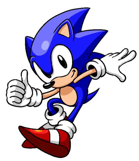 File:SRB2 Sonic Art.png - Sonic Retro