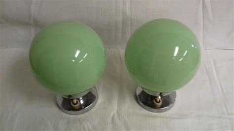 Pair of Art Deco Chrome Table Lamps, 1935 For Sale at 1stDibs
