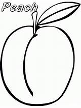 Two Peaches Coloring Page  Free Printable Pages For Kids sketch template