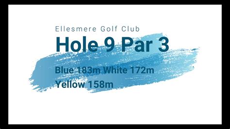 Ellesmere Golf Course Flyover - YouTube