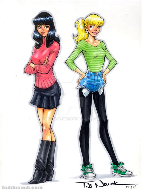 Betty and Veronica by ToddNauck on DeviantArt