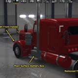 Peterbilt 389 Accessories Pack ATS - American Truck Simulator mod | ATS mod