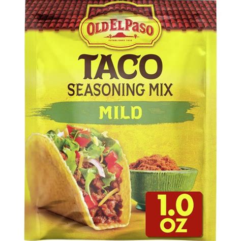 Old El Paso Taco Seasoning Mix Mild 1oz : Target