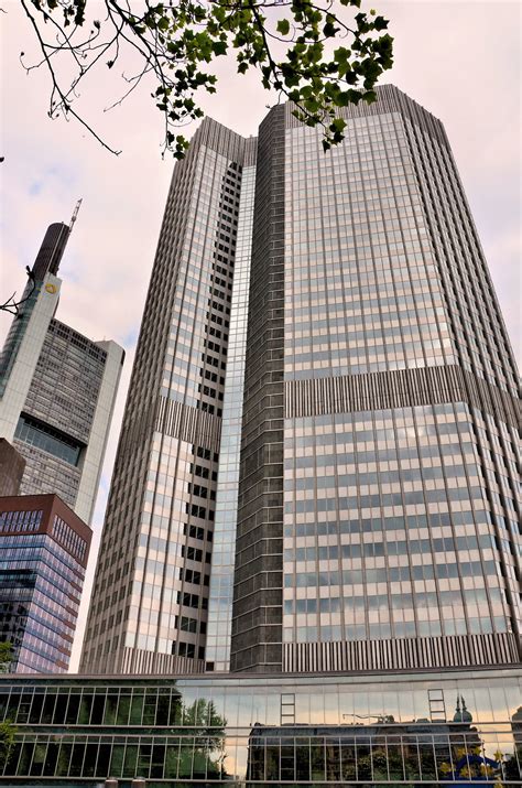 Commerzbank Tower and Eurotower in Frankfurt, Germany - Encircle Photos