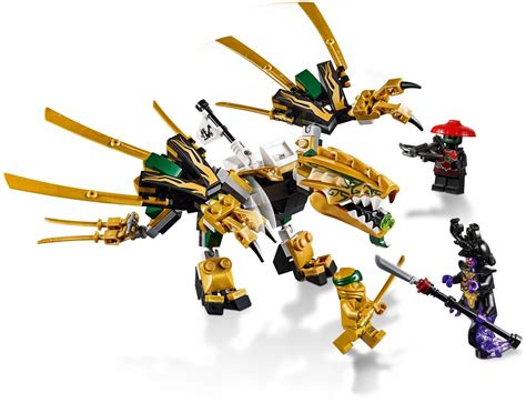 LEGO NINJAGO 70666 Złoty Smok + KATALOG 2019 - 7763568185 - oficjalne archiwum allegro