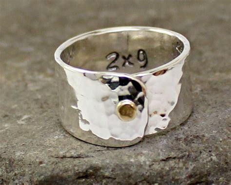 Personalized Silver Ring.. Sterling Silver Men's / | Etsy