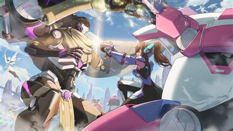 ArtStation - Overwatch FANART: Ramattra vs D.VA!