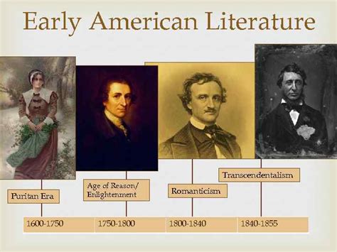 American Literature Early American Literature The Puritan Era