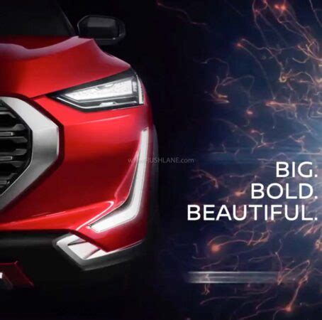 Nissan Magnite Exterior Features Officially Teased Before Debut