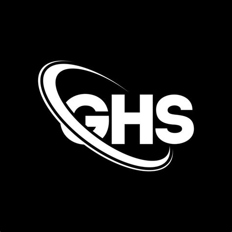 GHS logo. GHS letter. GHS letter logo design. Initials GHS logo linked with circle and uppercase ...