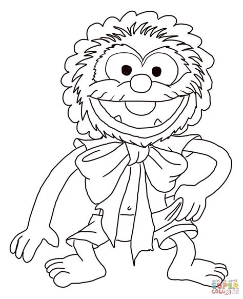 Muppets Animal Coloring Pages at GetColorings.com | Free printable colorings pages to print and ...