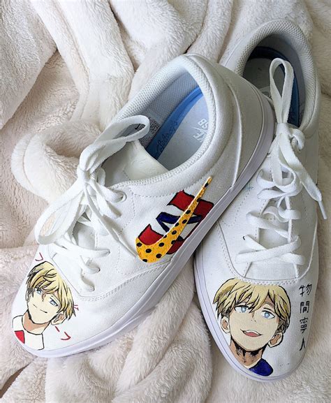 Custom Hand Painted Anime Shoes Send Your Shoes and I'll | Etsy