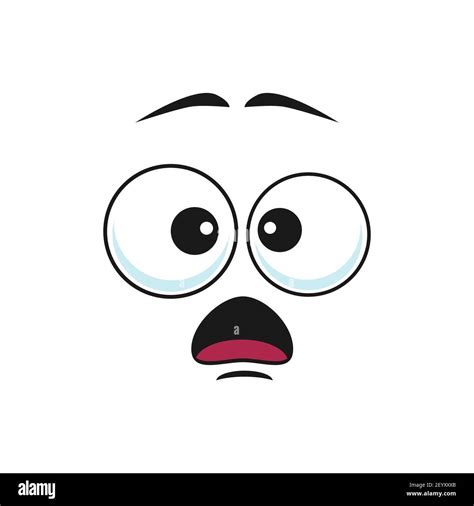 Funny Shocked Face Cartoon