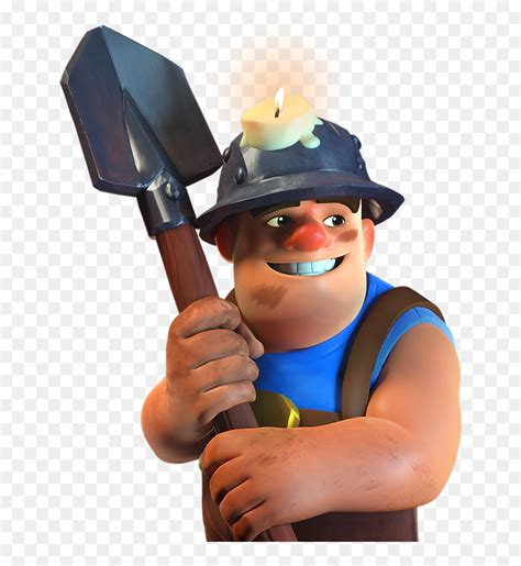 Clash Of Clans Mass Miner Clipart , Png Download - Clash Royale Miner Png, Transparent Png - vhv