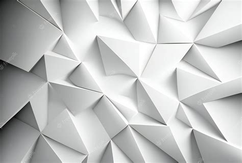 Premium Photo | White geometric vector abstract background abstract backgrounds