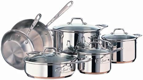 Amazon.com: Emeril Stainless 10-Piece Cookware Set: Home & Kitchen