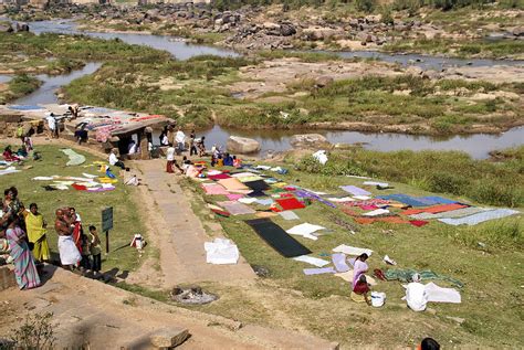 Hampi Bathing Ghats Digital Art by Carol Ailles - Fine Art America