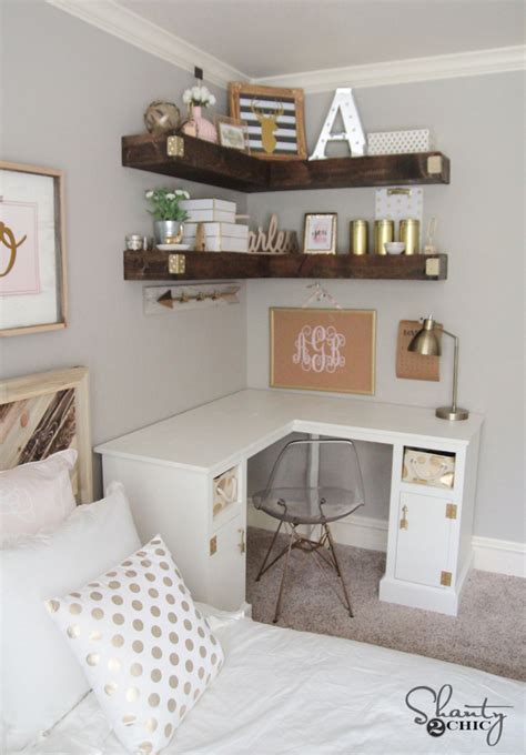 DIY Corner Desk - Shanty 2 Chic