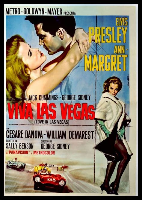 Viva Las Vegas FRIDGE MAGNET 6x8 Elvis Magnetic Movie Poster Canvas Print | eBay | Old movie ...