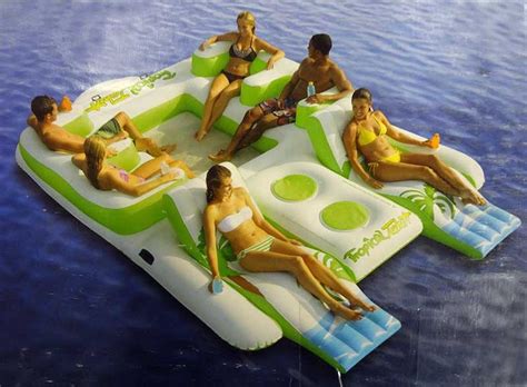 Getting towards summertime...want. | Lake fun, Pool, Lake rafts