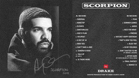 Stream: Drake's new album "Scorpion"NOW - DUBIKS