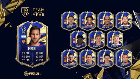 FIFA 21: Lionel Messi is the 12th TOTY | FifaUltimateTeam.it - UK