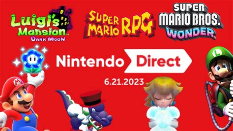 My Nintendo Direct Highlights - YouTube