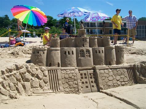 Michigan Cottage Cook: GRAND HAVEN SAND CASTLE CONTEST 2012