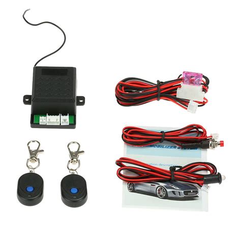 2021 Car Alarm Auto System Anti Theft Security Alarm Protection With 2 Remote Controller Control ...