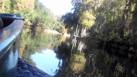 Canoeing in the Hillsborough River - YouTube