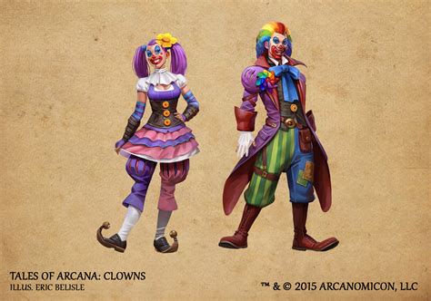 Tales of Arcana - Clown | Character art, Arcanum, Tales