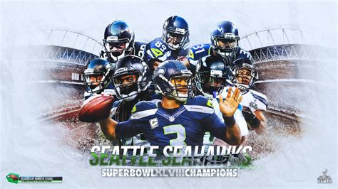 Seattle Seahawks - Super Bowl XLVIII Champions by TheHawkeyeStudio on ...