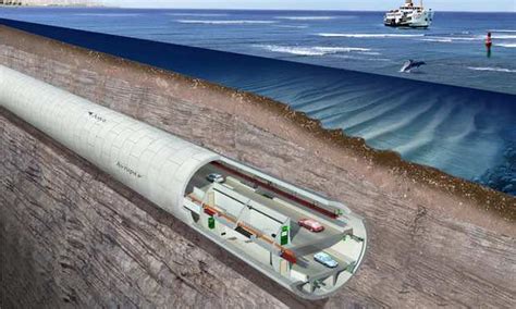 This Underwater Tunnel In Norway Solves The Issue Of Fjords