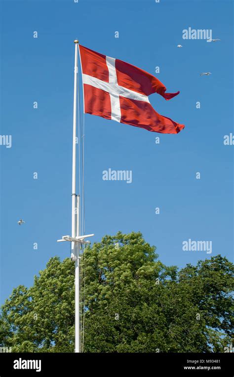 Danmarks statsflagga hi-res stock photography and images - Alamy