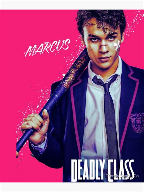 "Deadly Class Marcus" Sticker for Sale by onemisael | Redbubble