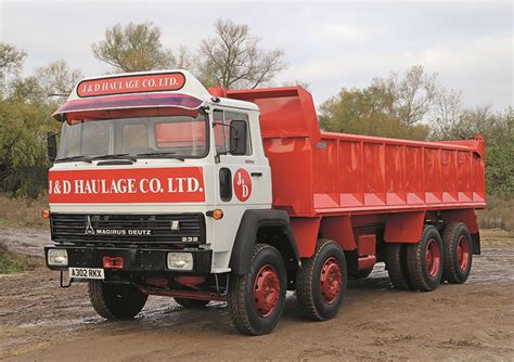 Rare 1984 Magirus Deutz tipper restored | Heritage Machines