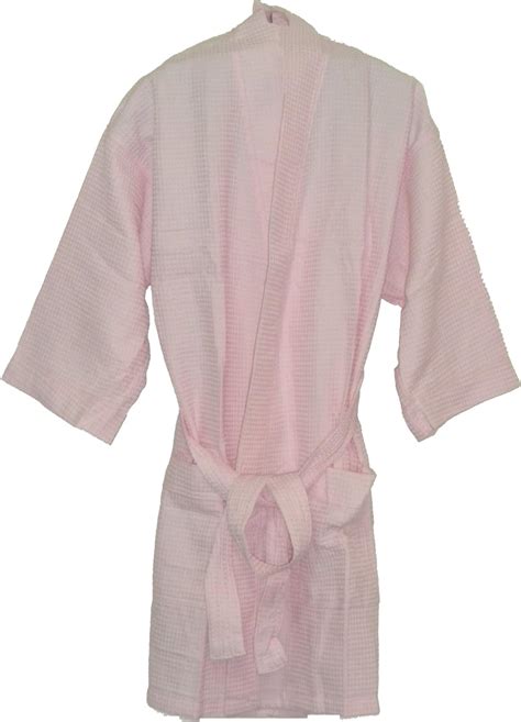 Monogrammed Bathrobes, for bridesmaids gifts, Cotton Waffle, Light Pink at Amazon Women’s ...