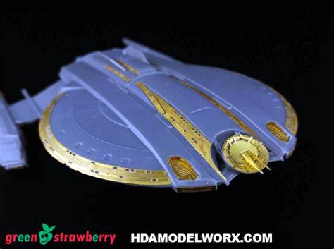 USS SHENZHOU NCC-1227 Photo Etch Detail Set for the Polar LIGHTS 1/2500 ...