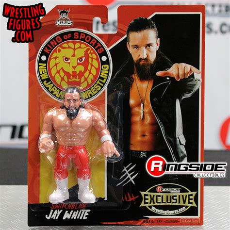 (Red Tights) Switchblade Jay White - NJPW Ringside Exclusive Toy Wrestling Action Figure by ...