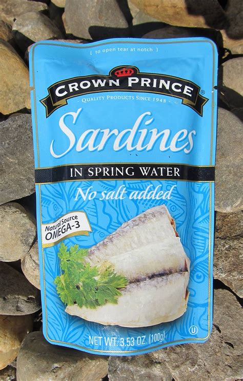 Crown Prince Sardines in Spring Water Reviews - Trailspace