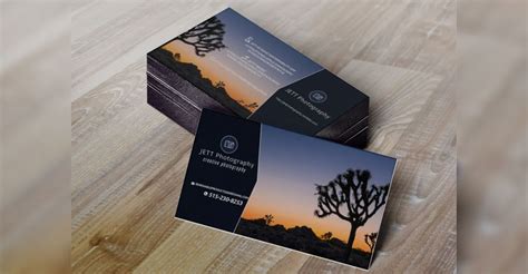 Custom Landscape Business Card Designs and Templates for Your Business ...