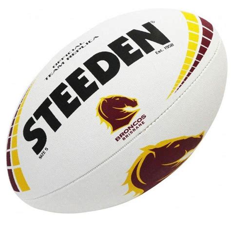 Steeden Brisbane Broncos NRL Ball