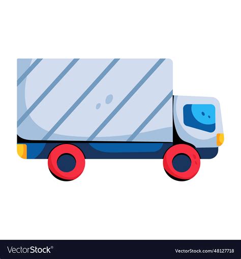 Delivery truck Royalty Free Vector Image - VectorStock