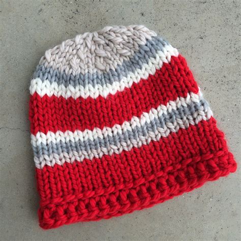 Simple Chunky Knit Hat – made by marni