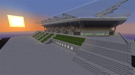 Legia Warsaw Stadium ( Stadion Legii Warszawa ) Minecraft Project